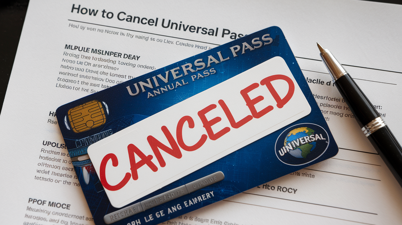 Cancel Universal Annual Pass